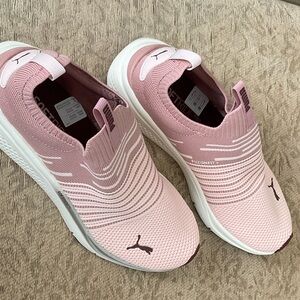 Puma Women's Blush Pink Slip-On Sneakers